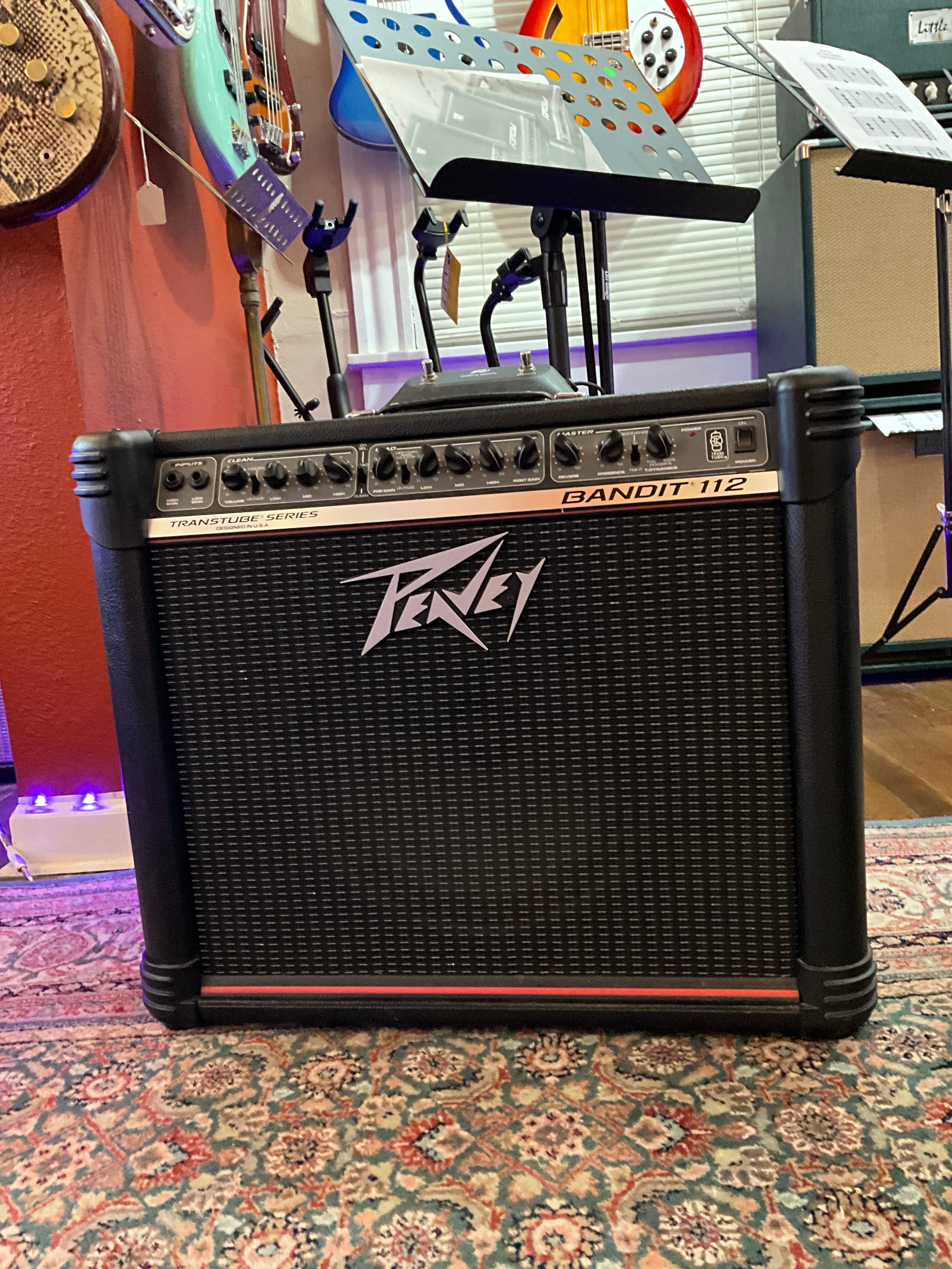 Peavey Red Stripe Bandit 112 – Galveston Guitar Lounge