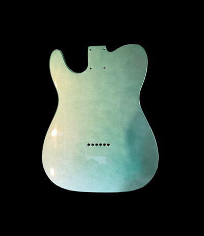 FGC Tele Style Body Metallic Turquoise