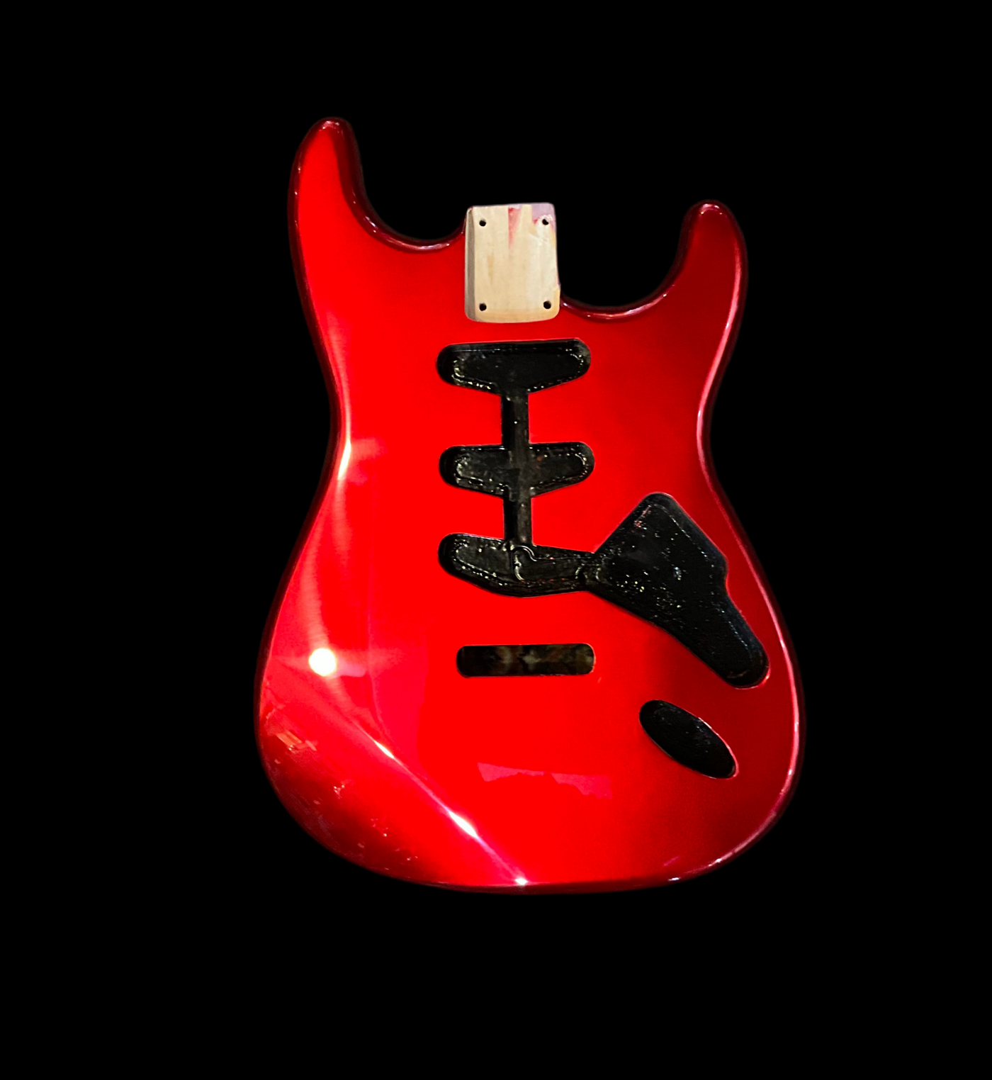FGC Strat Style Body             Metallic Red