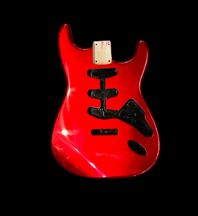 FGC Strat Style Body             Metallic Red