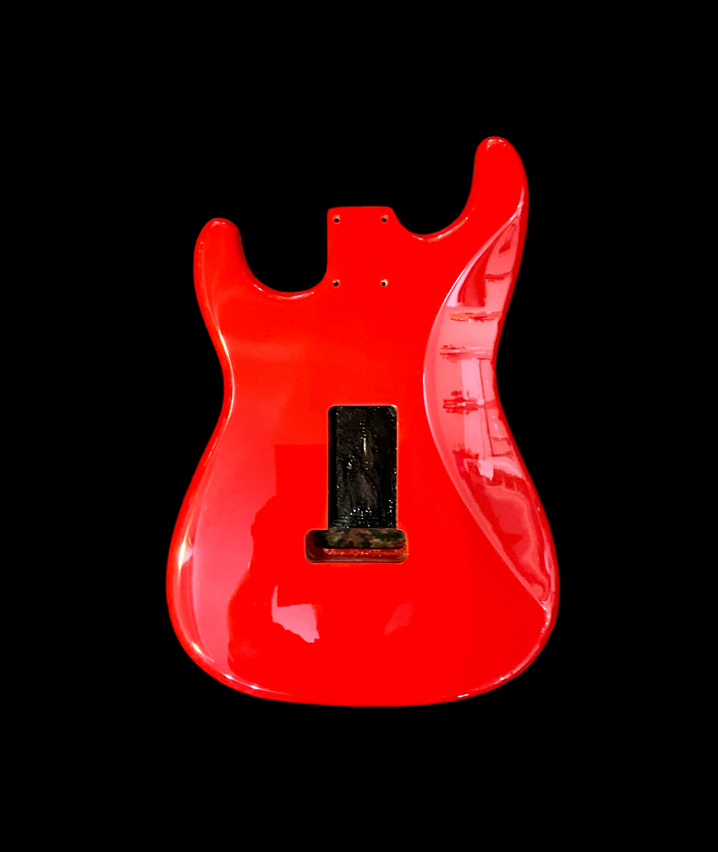 FGC Strat Style Body  Roho Red