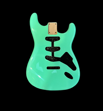 FGC Strat Style Body             Surfer Green