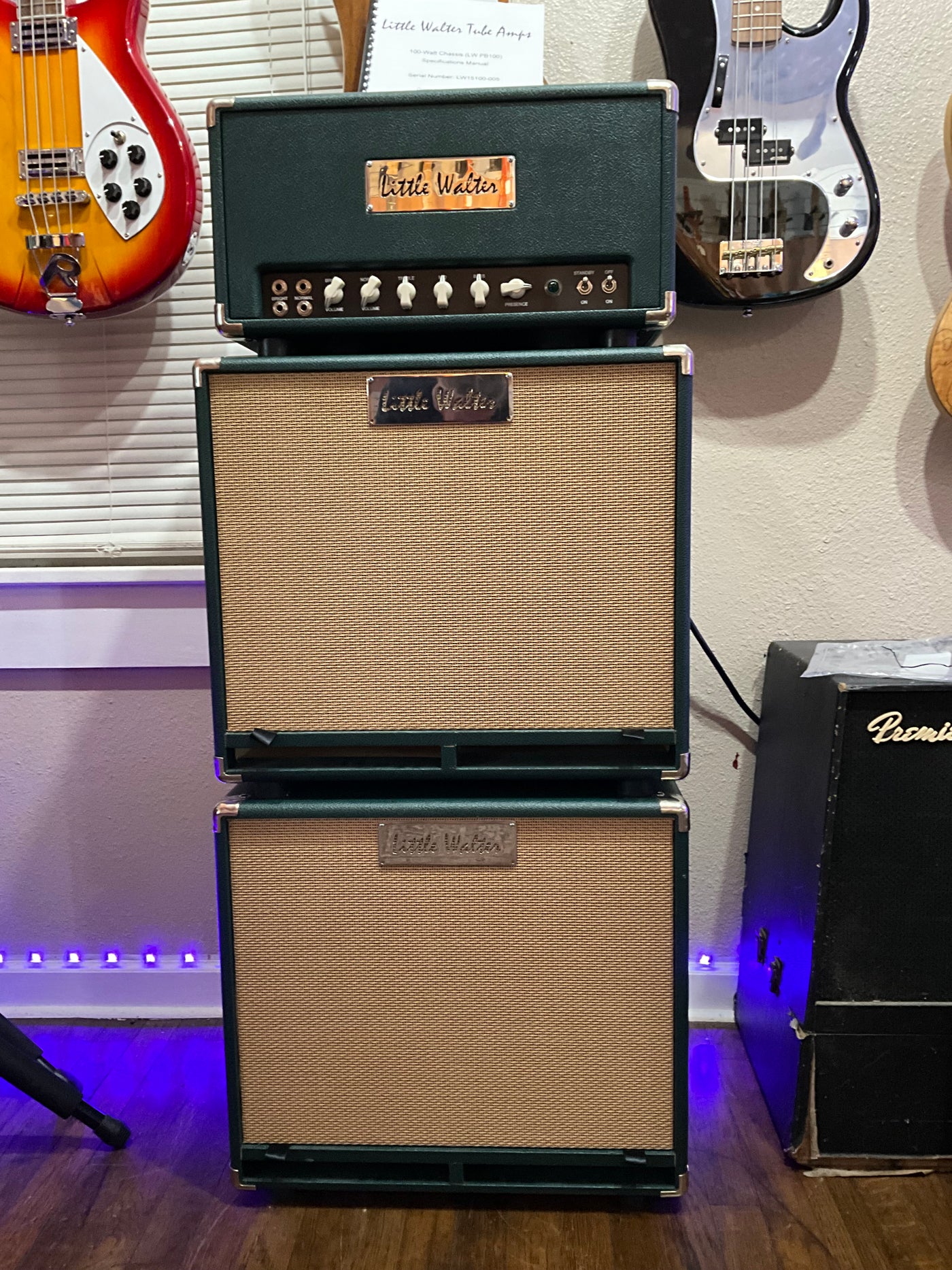 Little Walter PB100 Bass Head and Cabs