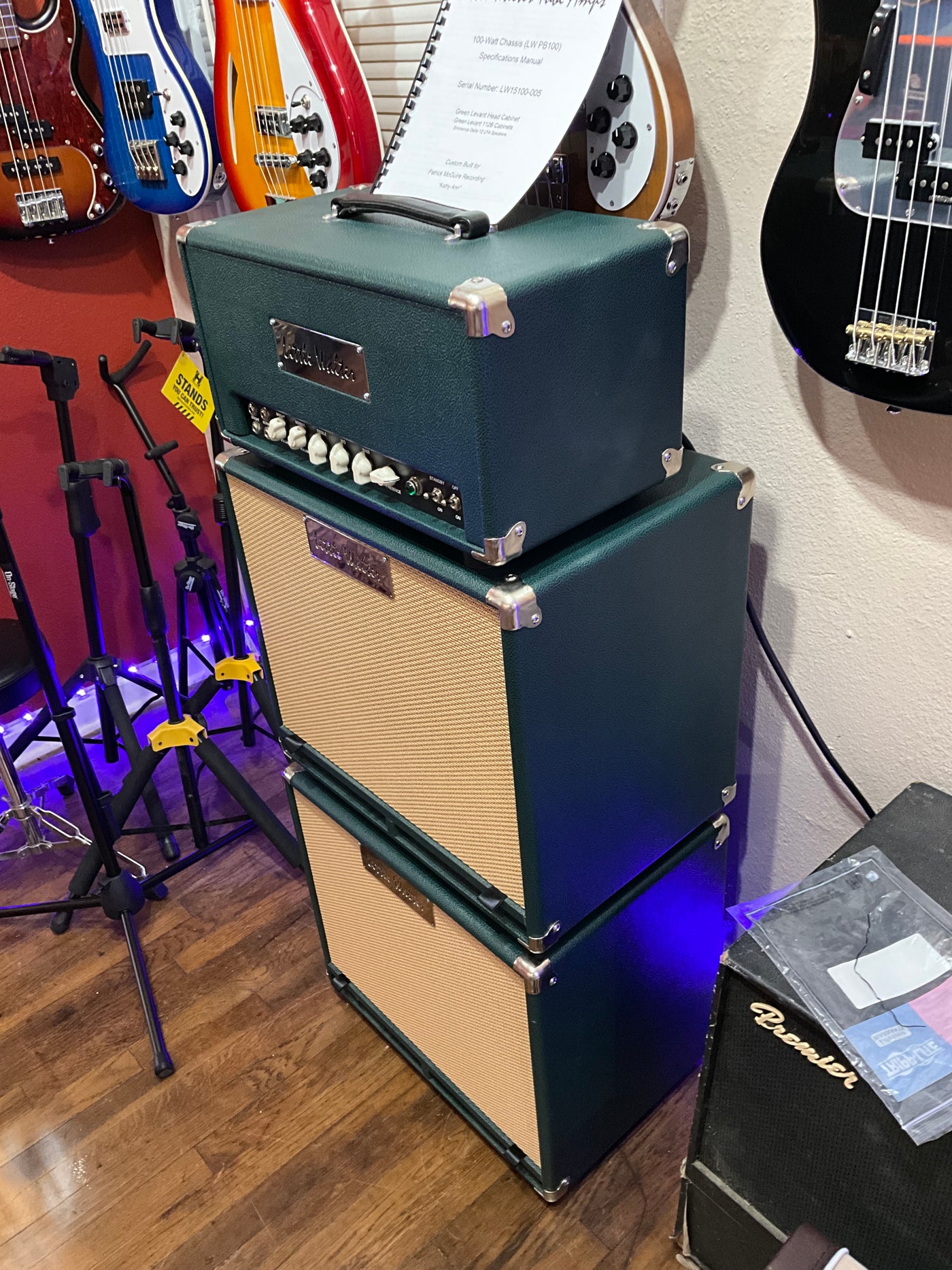 Little Walter PB100 Bass Head and Cabs