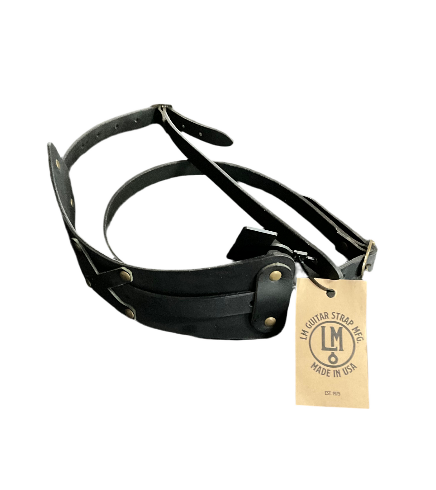 L&M Guitar Strap VK-1 BK