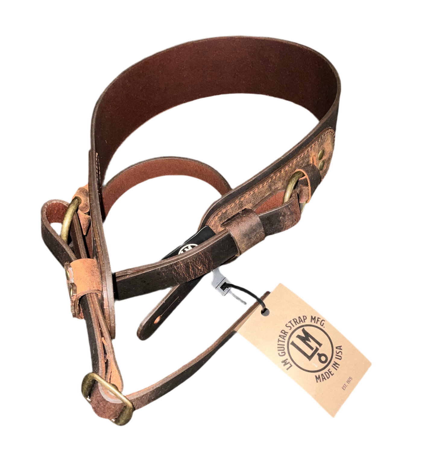 L&M Guitar Strap VK-4 BR