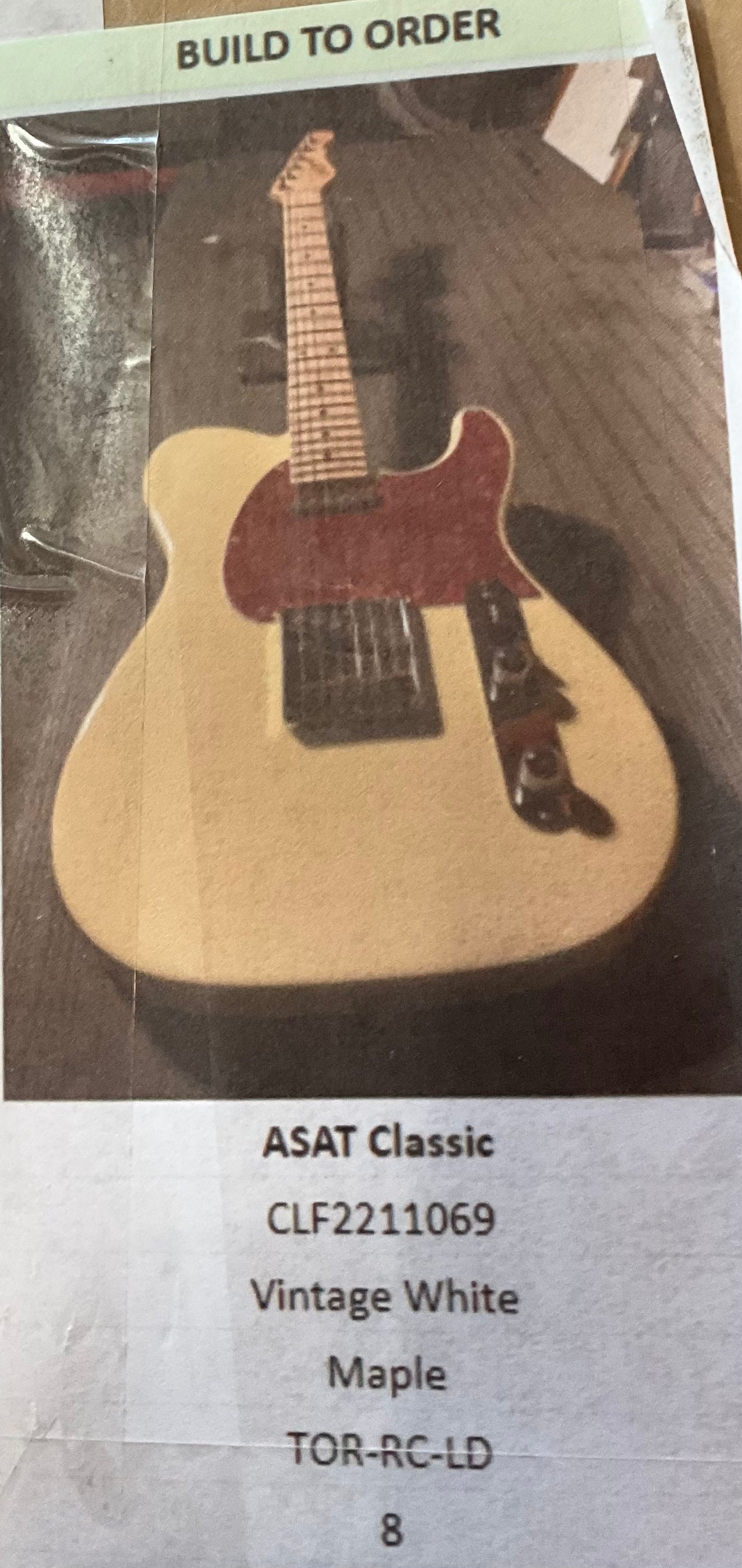 G&L USA ASAT Classic Tele