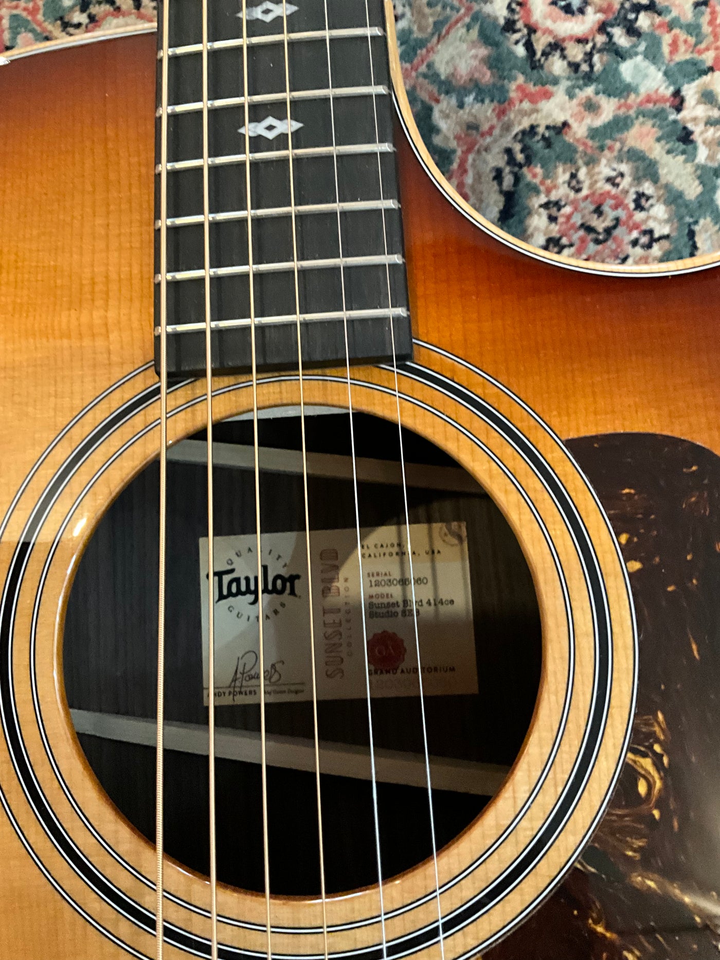 Taylor 414ce “Sunset Blvd Edition”